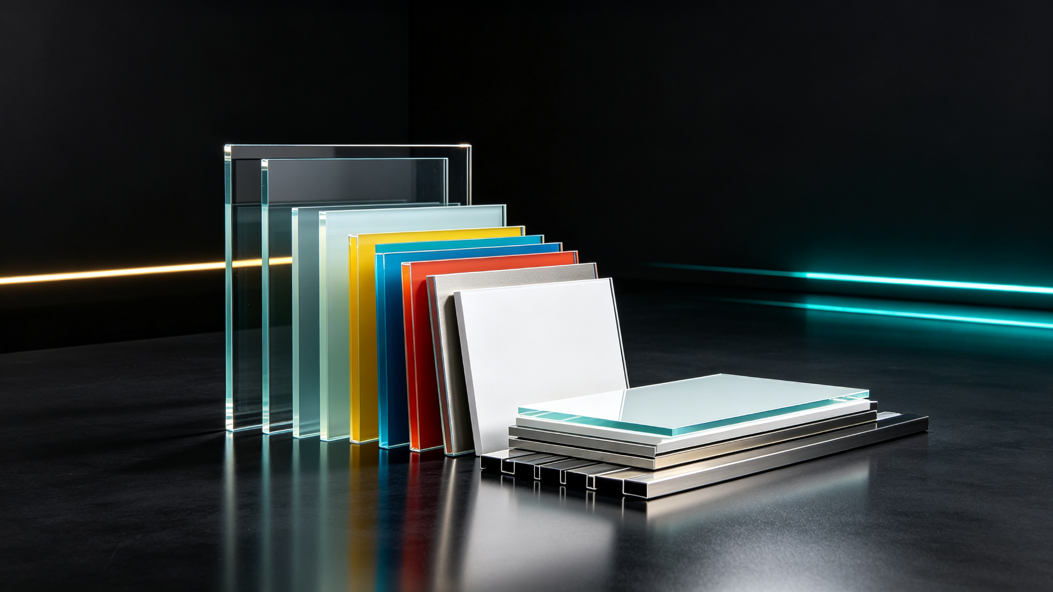 Advertising materials — acrylic, PVC board, aluminium composite and metal sheets